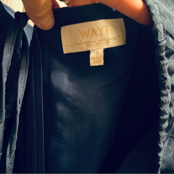 Where are you from WAYF blue Halter Cut Out Midi Dress - Picture 8 of 11